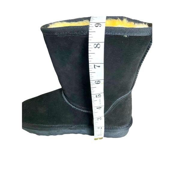 Vepose Boots Suede Snow Booties/ Mid Calf Black Women's 8 *NEW - Picture 4 of 9